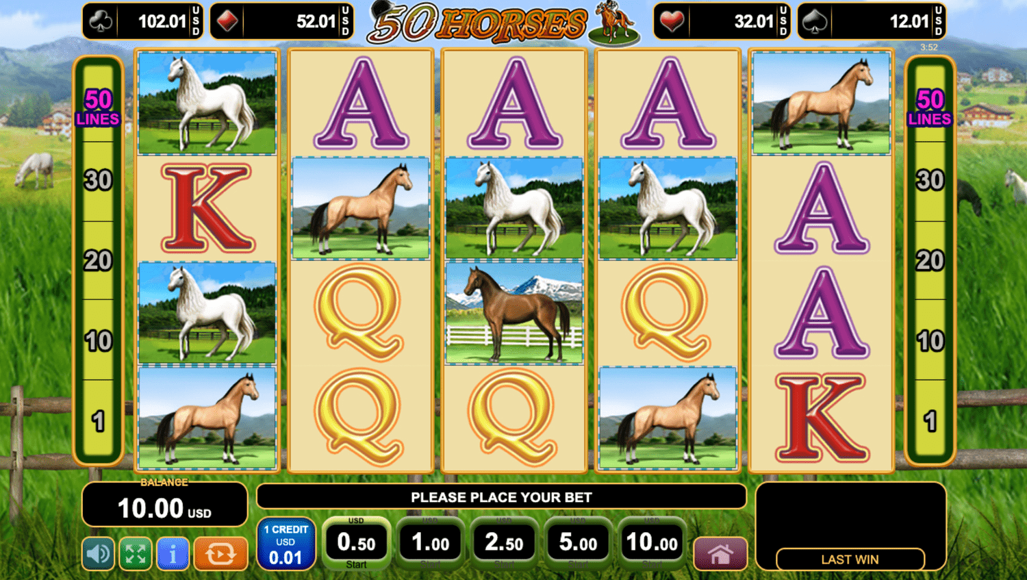50+Horses