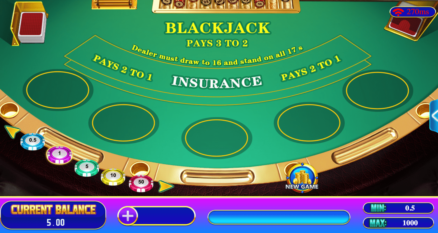 Egame+-+Blackjack+21+-+table+game