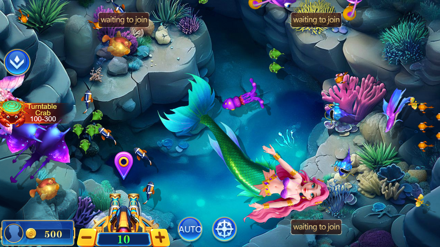 Glamour+Spin+-+Mermaid+Come+back+-+shooter+game