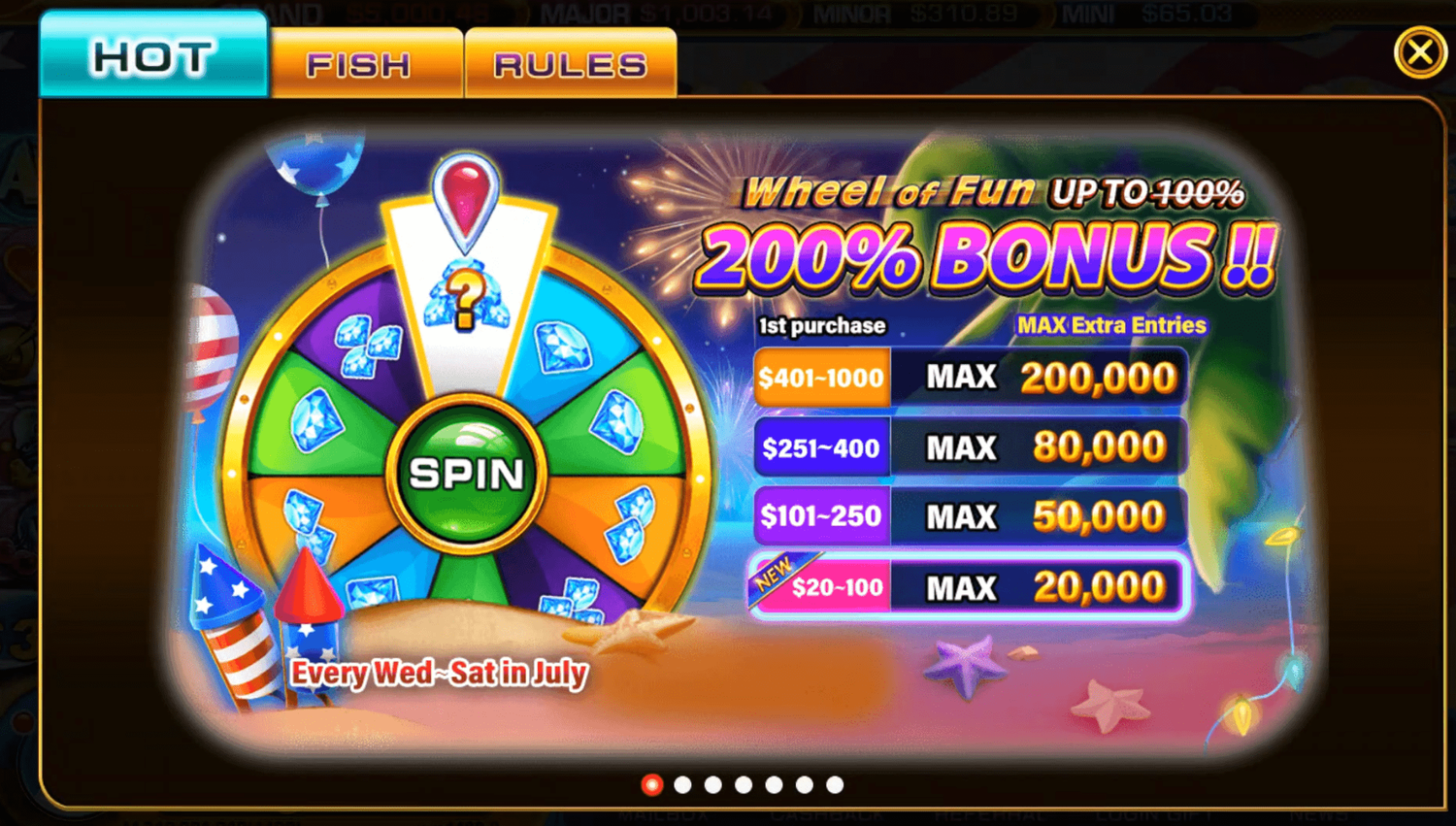 GoldenDragonPromotionScreen1