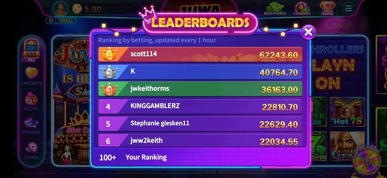 Juwa+Leaderboard