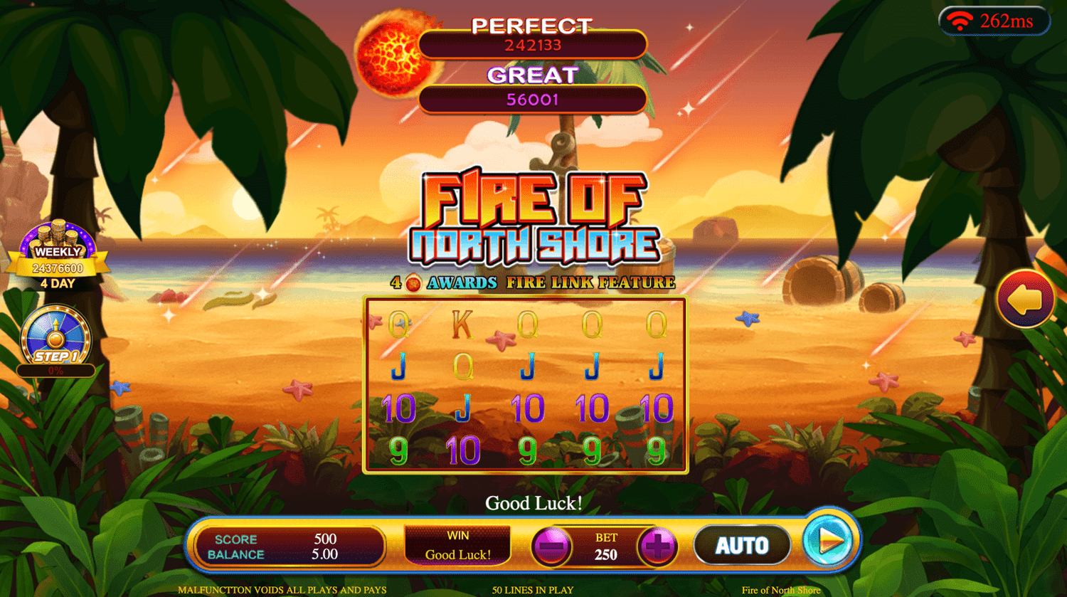 Ultra+Panda+-+Fire+of+North+Shore+-+slot+game