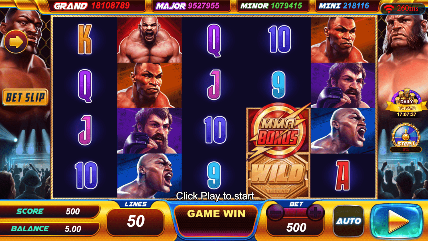 Ultra+Panda+-+MMA+legends+-+slot+game