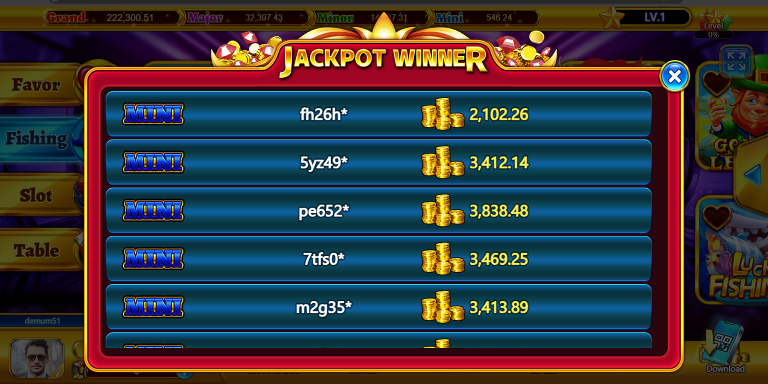 Ultrapanda+jackpot+screen