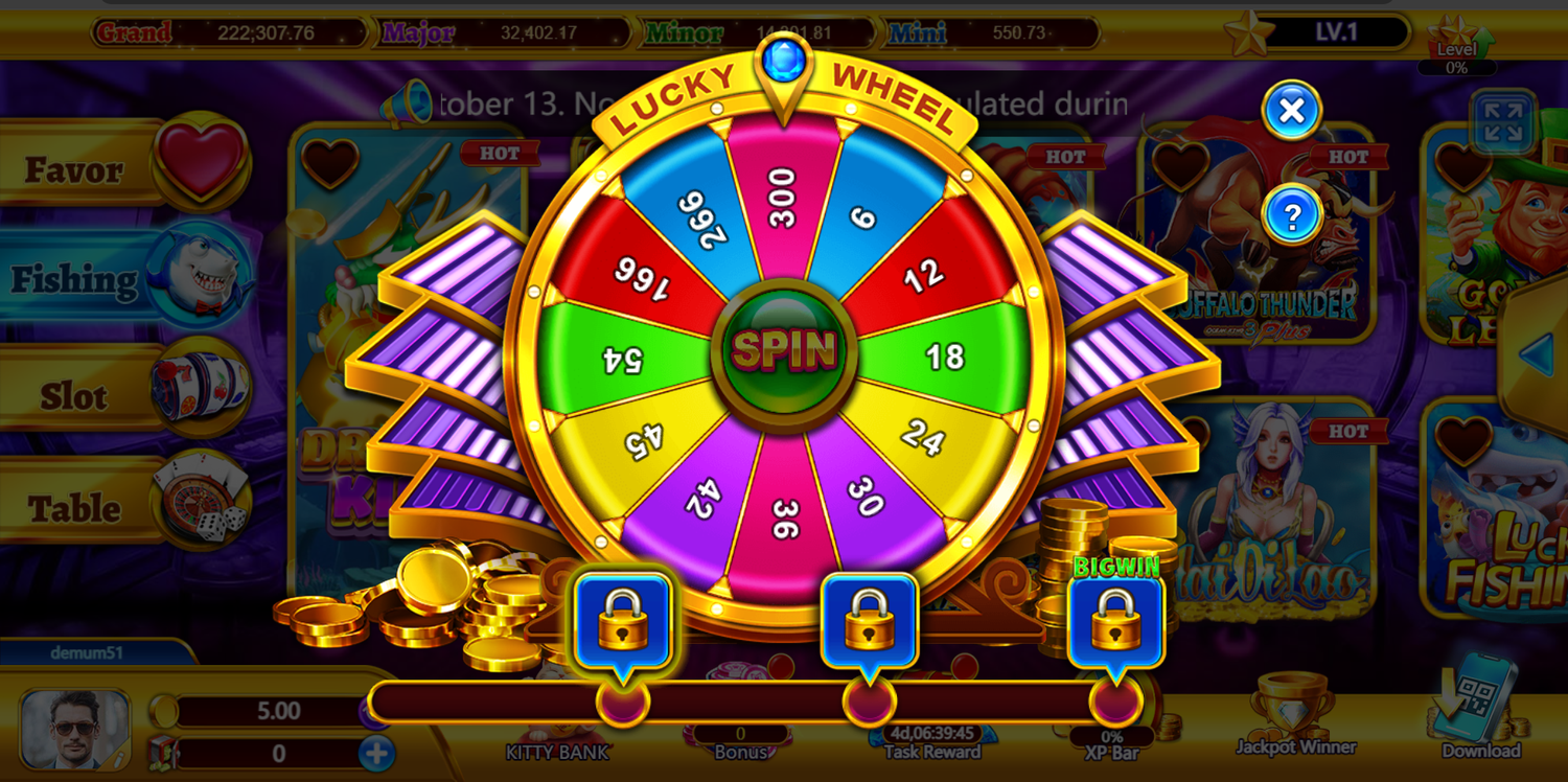 Ultrapanda+lucky+wheel