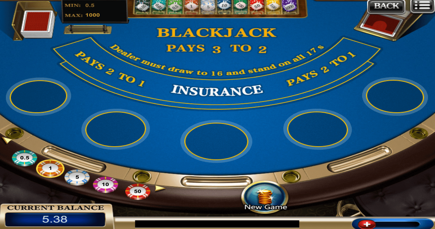 Vblink+-+21+BlackJack+-+table+game