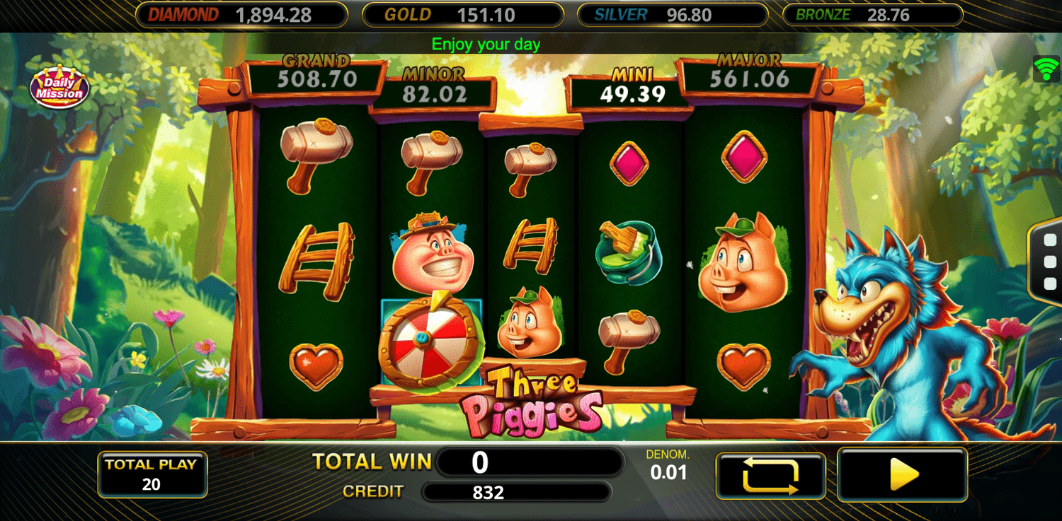 100+plus+-+Three+Piggies+-+slot+game