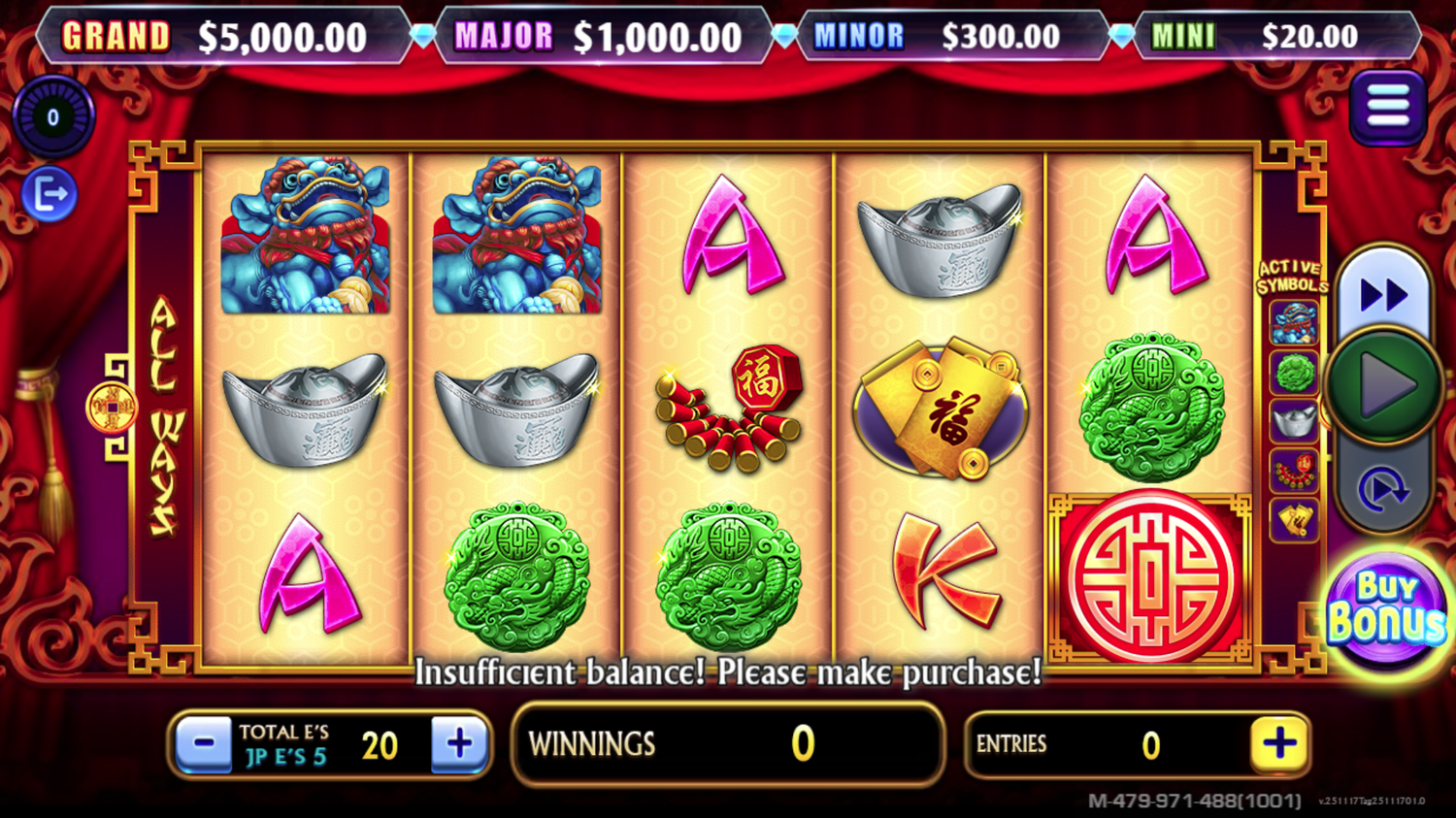 Diamond+Dragon-Lucky+Fortune-Slot+Game