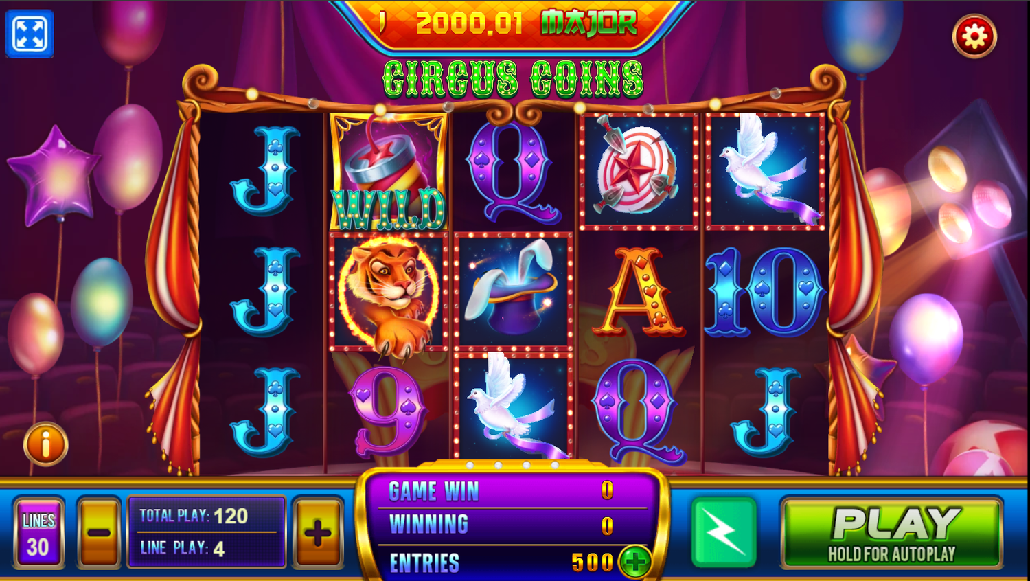 Easy+Street+-+Circus+Coins+-+slot+game+
