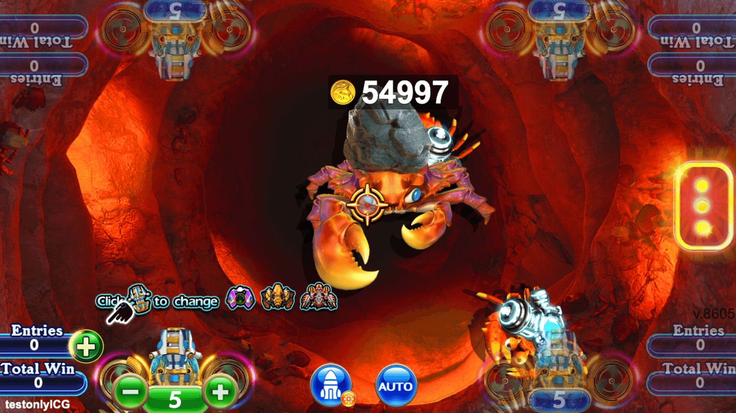 Fortuner's+Vault+-+Ocean+King+2+Thunder+Dragon+Deluxe+-+shooter+game
