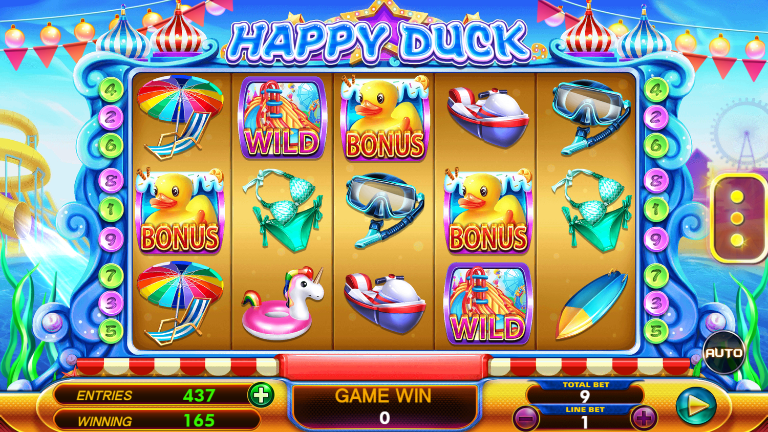 Fortuner's+vault+-+happy+duck+-+slot+game