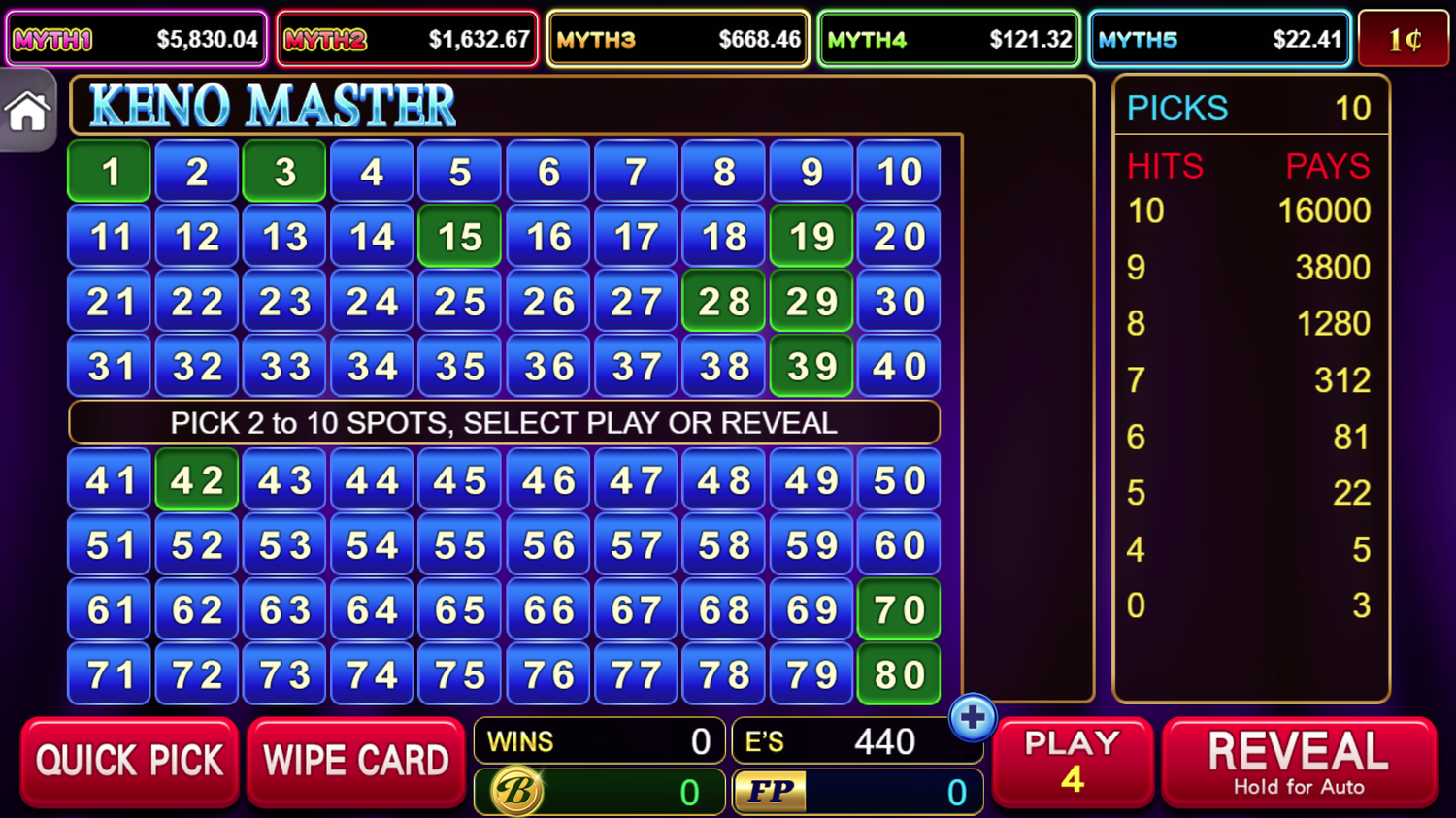 Fortune+to+Go-+Keno+Master-+Table+Game