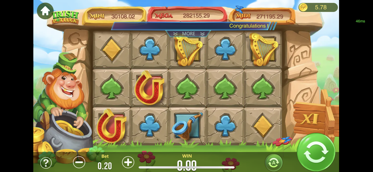 Galaxy+World+-+Irish+potluck+-+slot+game