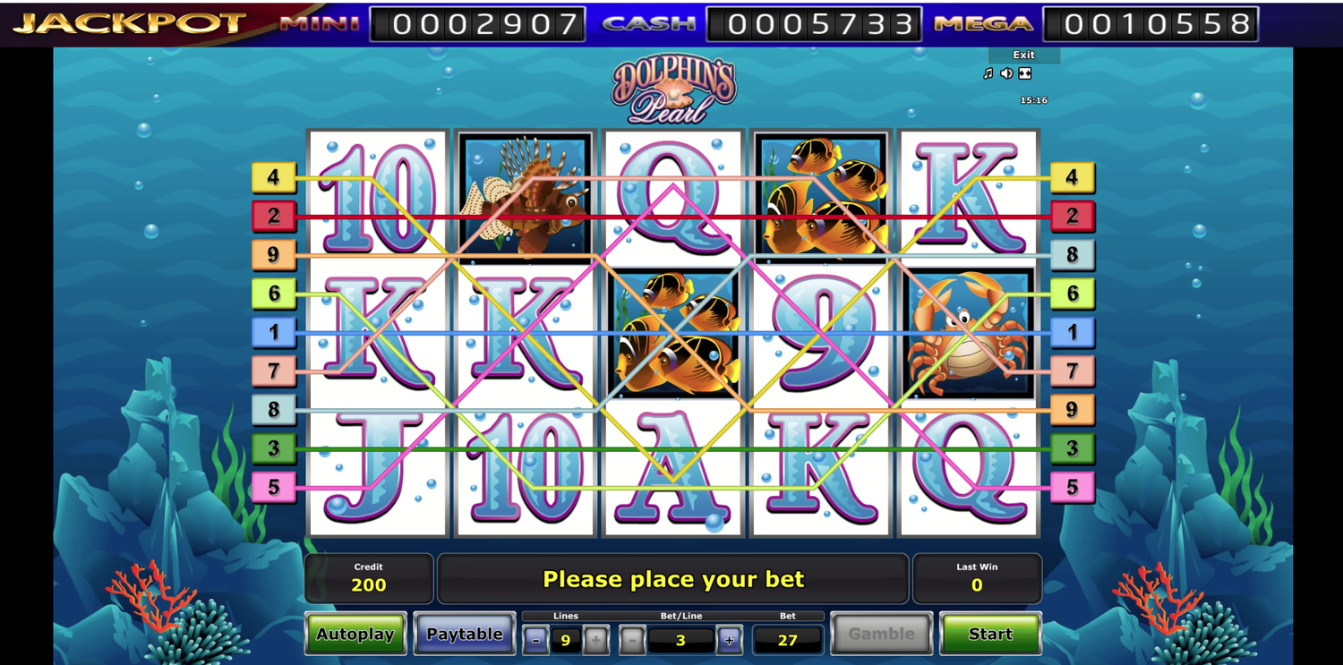 Grand+X+Dolphin's+Pearl+Slot+Game
