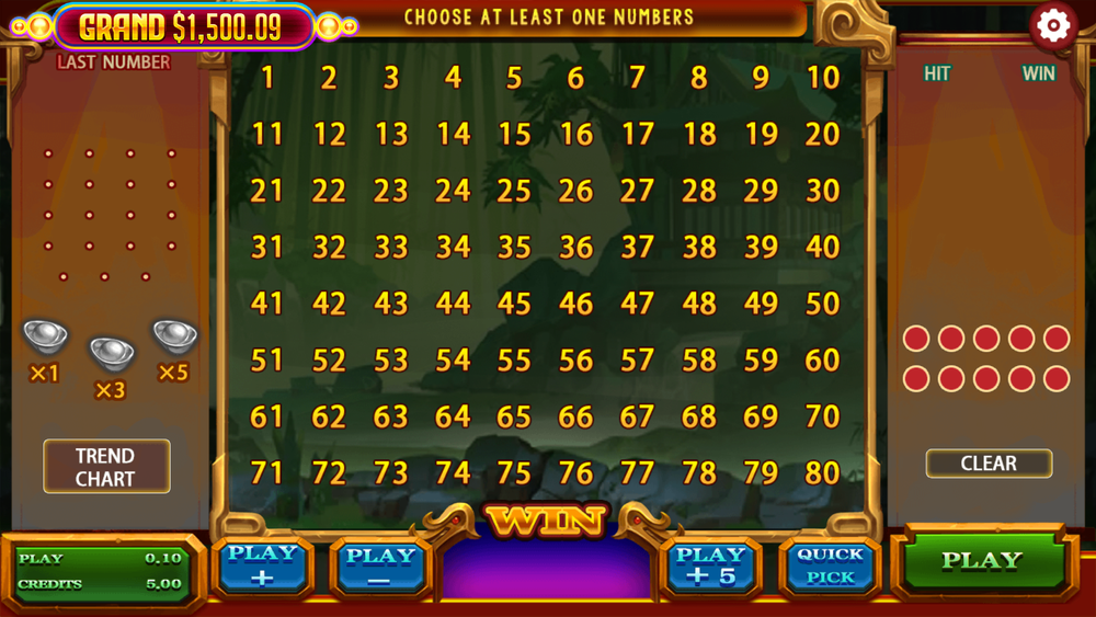 Moolah+-+Lucky+Keno+-+table+game
