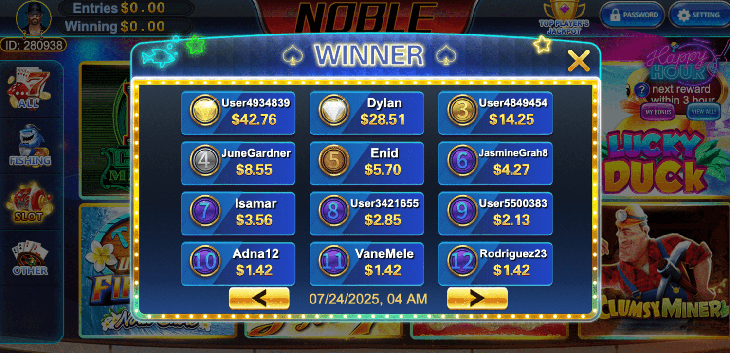 Noble+-+Winner+Board