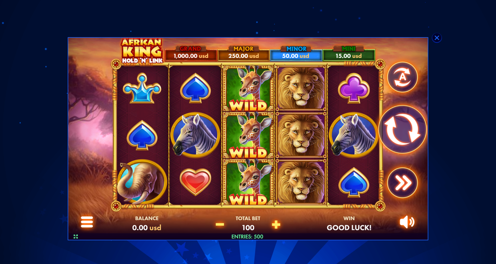 Planet+Riches+African+King-+Slot+Game