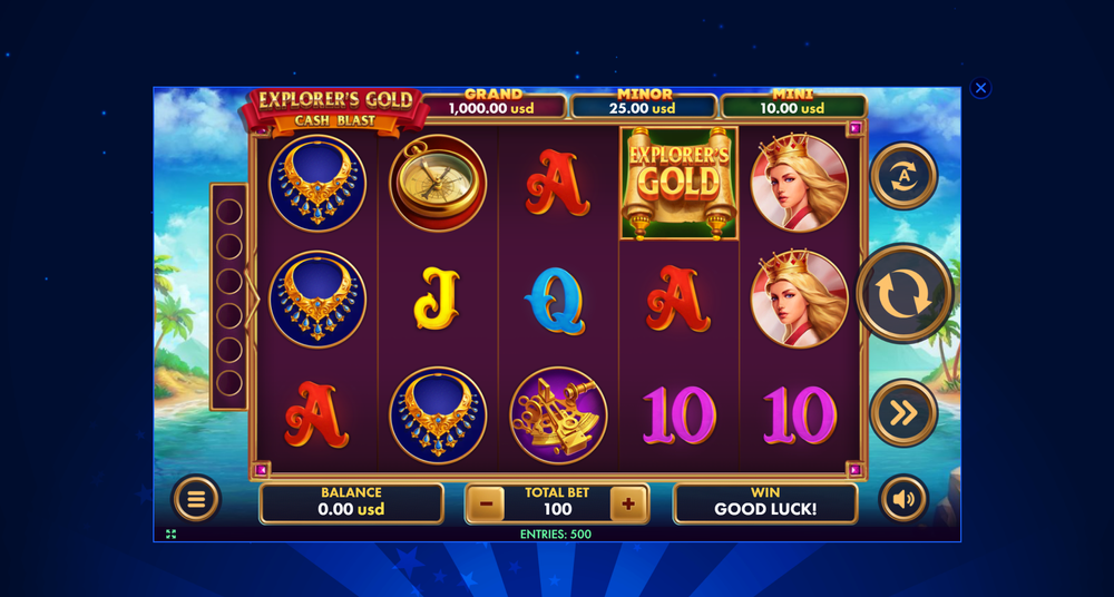 Planet+Riches+Explorer's+Gold-+Slot+Game