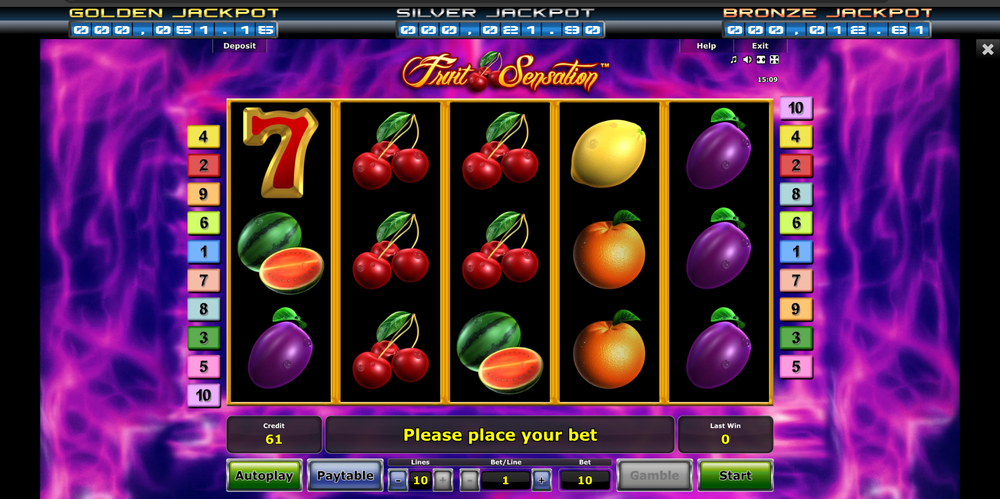 Skillmine+-+Fruit+sensation+-+slot+game