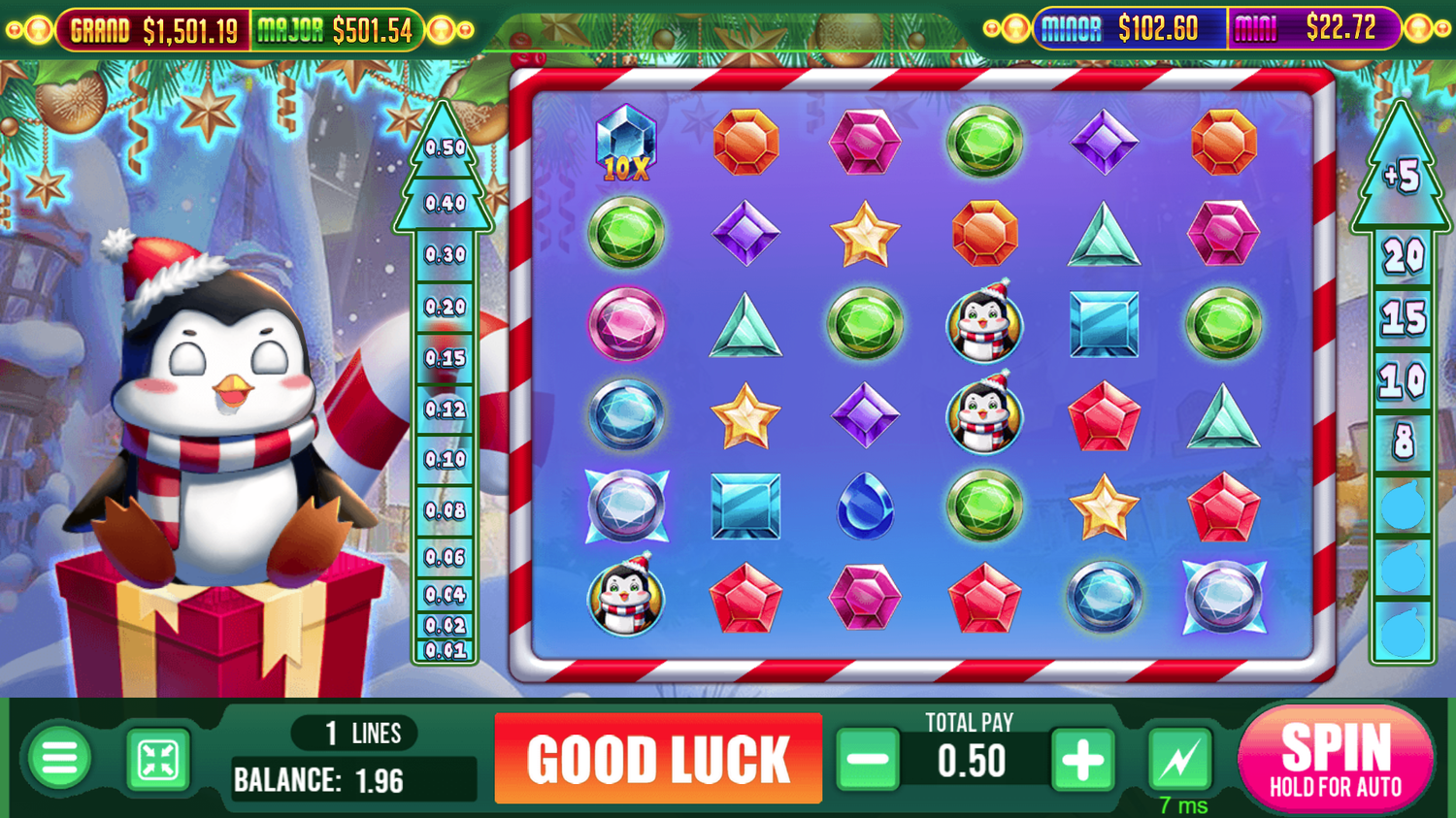 The+Kraken-Crystal+Crush-Slot+Game