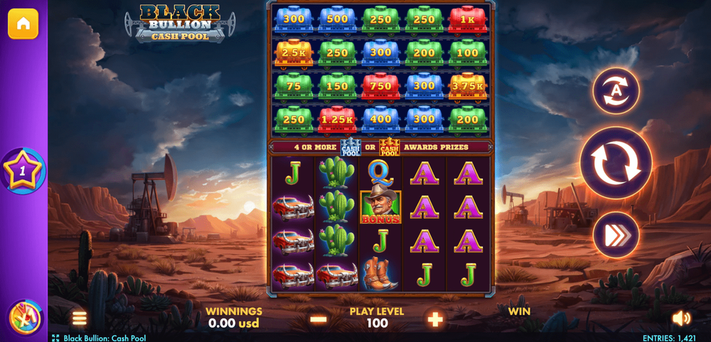 Thunder+7+-+Black+Bullion+Cash+Pool+-+Slot+game