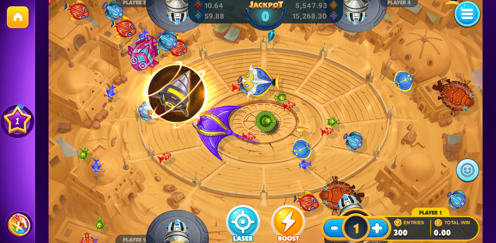 Thunder+7+-+Galaxy+Fishing+-+shooter+game