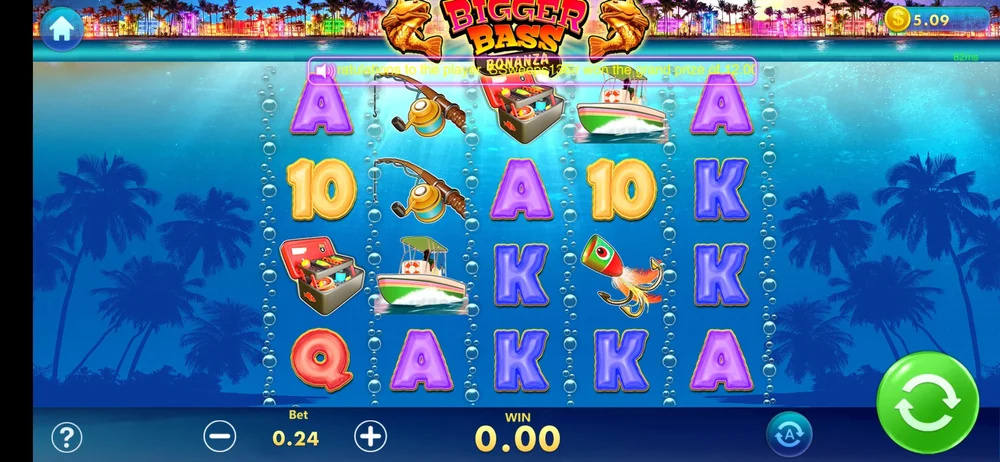 Vegas+Sweeps+Bigger+Bass+Bonaza+Slot+Game