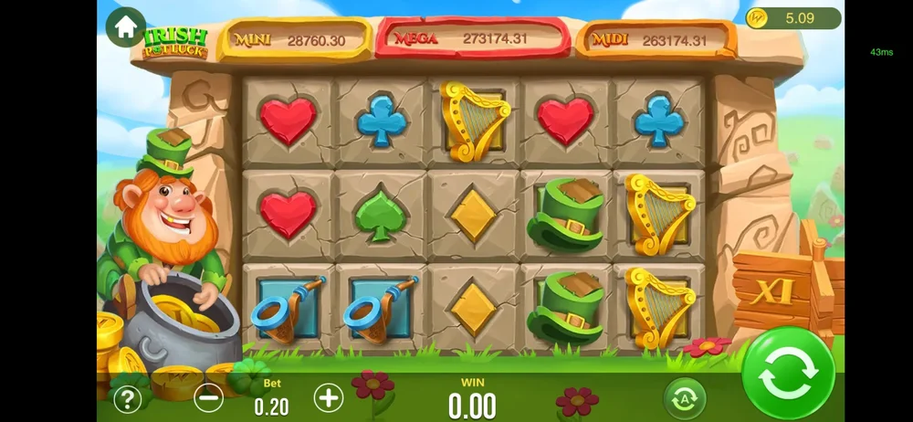 Vegas+Sweeps+Irish+Pot+Luck+Slot+Game